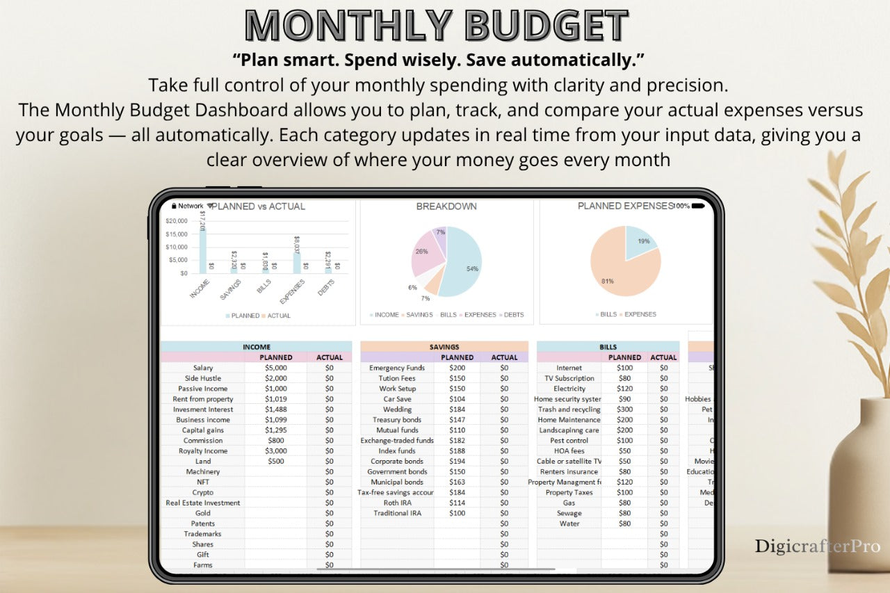 Smart Budget Planner