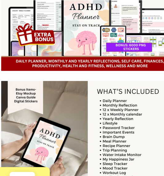 financial tracker template - DigiCrafterPro